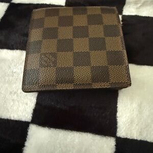 Louis Vuitton Damier Ebene Bi-fold Wallet - Portefeuille Marco